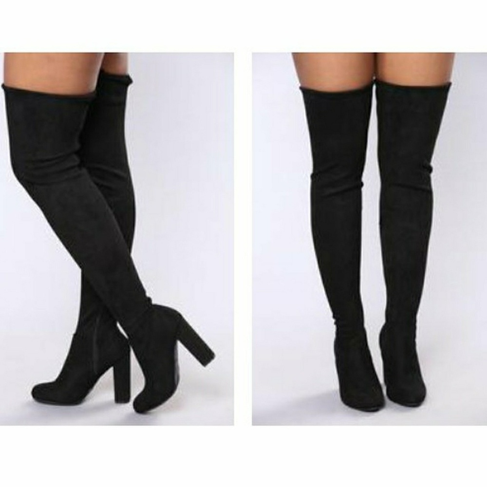 🛍💕ON HOLD Allison Over-the-Knee Boots (black)